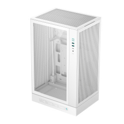 Gabinete DeepCool CH270, Mini-Tower, Micro-ATX/Mini-ITX, USB 3.0, sin Fuente, sin Ventiladores Instalados, Blanco 