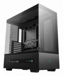 Gabinete DeepCool CH690, Midi-Tower, ATX/Micro-ATX/Mini-ITX, USB 3.0, sin Fuente, sin Ventiladores Instalados, Negro 