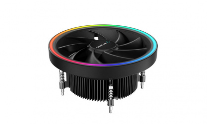 Disipador CPU DeepCool UD551, 136mm, hasta 1800RPM, Negro  
