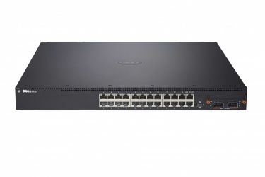 Switch Dell Gigabit Ethernet N4032F, 24 Puertos SFP+, 640 Gbit/s, 131.072 Entradas - Administrable 