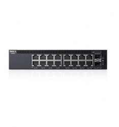 Switch Dell Gigabit Ethernet X1018, 16 Puertos 10/100/1000Mbps + 2 Puertos SFP, 36 Gbit/s, 16.000 Entradas 