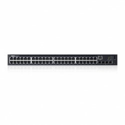 Switch Dell Gigabit Ethernet N1548, 48 Puertos 10/100/1000Mbps + 4 Puertos SFP+, 128 Gbit/s, 16.000 Entradas - Administrable 