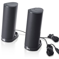 Dell Bocinas para Computadora AX210, Alámbrico, 2.4W, Negro 