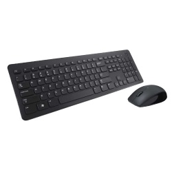 Kit de Teclado y Mouse Dell KM632, Inalámbrico, USB, Negro 