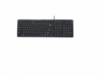 Teclado Dell KB212-B, Alámbrico, USB, Negro, (Español) 