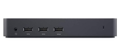 Dell Docking Station D3100, 2x USB 2.0, 3x USB 3.0, 1x RJ-45, 1x DisplayPort, Negro 