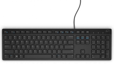 Teclado Dell KB216, Alámbrico, USB, Negro (Inglés) 