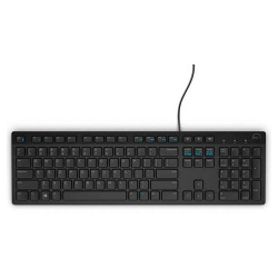 Teclado Dell KB216, Alámbrico, USB, Negro (Español) ― Equipo de trabajo recuperado 
