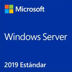 Dell Microsoft Windows Server 2019 Standard ROK, 16-Core, 64-bit, Español 