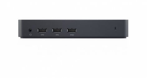 Dell Docking Station D3100 USB, 3x USB 3.0, 2x USB 2.0, 2x HDMI, 1x DisplayPort, 1x RJ-45, Negro 
