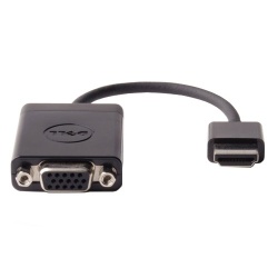 Dell Adaptador HDMI Macho - VGA Hembra, Negro 