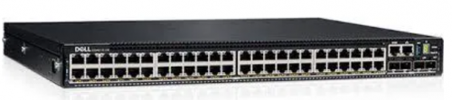 Switch Dell E3248P, 48 Puertos Gigabit Ethernet 10/100/1000 48 x PoE No disponible, 4 Puertos SFP+, 2 Puertos QSFP28, 4 Puertos QSFP+, 544 Gbit/s, 128000 entradas, Administrado  