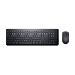 Kit de Teclado y Mouse Dell KM117, RF Inalámbrico, Negro (Español) 
