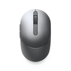 Mouse Dell Óptico MS5120W, RF inalámbrico, Bluetooth, 1600DPI, Gris/Titanio 