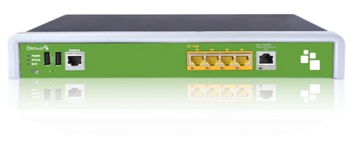 Denwa Gateway para Teléfono IP DW-GTW-AC-E1030, 4x RJ-45 