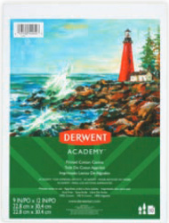Derwent Academy Block Canvas 54954, 22.8 x 30.4cm, 10 Hojas, para Acrílico/Óleo 