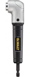 DeWALT Adaptador Angular para Puntas y Brocas DWARA100, 1/4″, Negro 