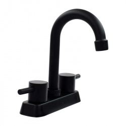 Dica Llave Mezcladora para Lavabo de Baño 4066.2, 4”, 0.25 kg/cm², Negro 