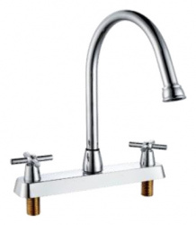 ﻿Dica Llave Mezcladora para Cocina 4337, 8”, 0.25 kg/cm², Cromo 