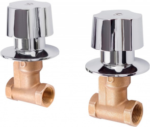 Dica Juego de Llaves para Empotrar 4052, 0.25kg/cm², Cromo 