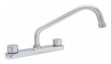 Dica Llave Mezcladora para Cocina 4318, 8”, 0.4 kg/cm², Cromo 