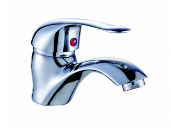 Dica Monomando para Lavabo de Baño 4433, 250 kg/cm², Cromo 