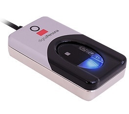 Digital Persona Lector de Huella Digital U.ARE.U 4500, USB 2.0, Negro/Gris - Bulk 