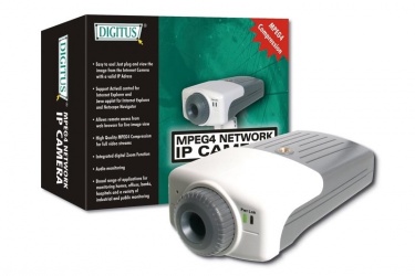 Digitus Cámara de Seguridad IP MPEG4 DN-16021, 640 x 480 Pixeles 