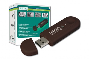 Digitus Adaptador de Red USB DN-7003GT, Inalámbrico 