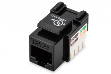 Digitus Jack de Red, Cat5e, Negro 