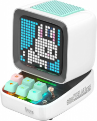 Divoom Pantalla Informativa Pixel Art Ditoo-Pro Retro, Blanco 