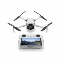 Drone DJI Mini 3 con Cámara 4K, 4 Rotores, hasta 10000 Metros, Blanco 