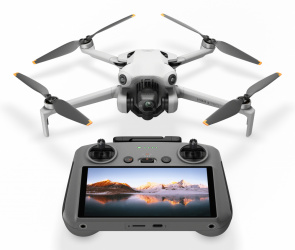 Drone DJI Mini 4 Pro con Video de 4K Ultra HD 3840 x 2160, 4 Rotores, hasta 18Km  