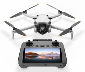 Drone DJI Mini 4 Pro (RC 2) con Video de 4K Ultra HD 3840 x 2160, 4 Rotores, hasta 18Km  