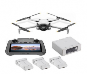 Drone DJI Mini 4 Pro con RC 2 Controller & Charging Hub con Video de 4K Ultra HD 3840 x 2160, 4 Rotores, hasta 18Km 