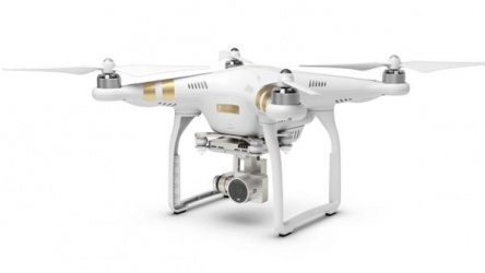 Drone DJI Phantom 3 Professional con Cámara 12MP, 4 Rotores, 5KM, Blanco 