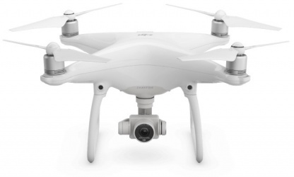 Drone DJI Phantom 4 con Cámara de 12MP, 4 Rotores, 5Km, Blanco 