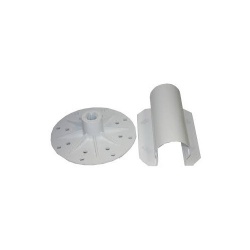 DKS Doorking Kit de Instalación para Brazo de Aluminio, Blanco 