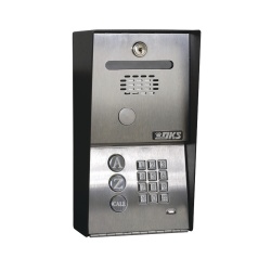 DoorKing Interfon 1802-090, Altavoz, Alámbrico, Plata 