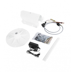 DKS DoorKing Kit de Montaje 8080235 para Brazo Octagonal, Aluminio 