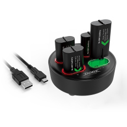 Dobe Estación de Carga Dual para Xbox Series S/X TYX-0645S, USB, Negro 