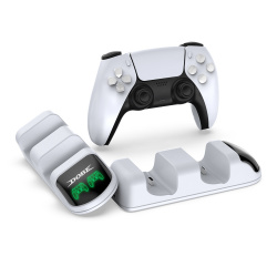 Dobe Estación de Carga Dual para PlayStation 5 TP5-0507, USB, Blanco 