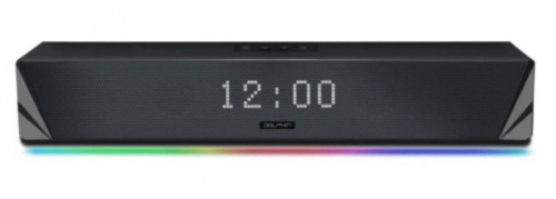 Dolphin Barra de Sonido SNB-161R, Bluetooth, Inalámbrico, 2.0 Canales, 20W RMS, USB, Negro 