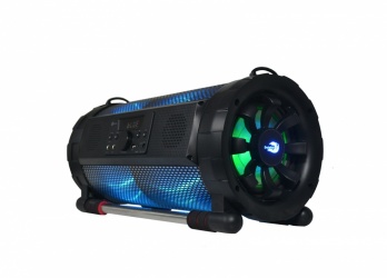 Dolphin Bocina Bazuca SP-500BT, Bluetooth, Inalámbrico, 1000W PMPO, USB 2.0, Negro 