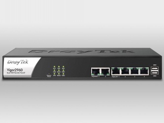 Router Draytek Ethernet Firewall Vigor2960, Alámbrico, 900Mbps, 6x RJ-45 