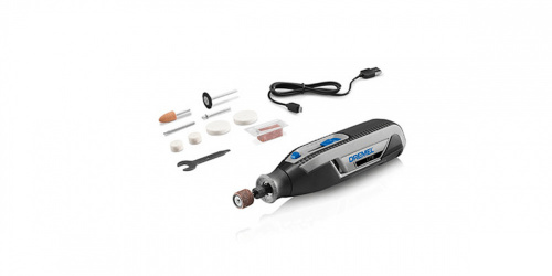Dremel Lijadora Moto-Tool F0137760AW, Inalámbrico, 3.6V, Negro/Gris 