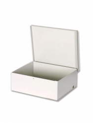 DSC Gabinete Metálico, 23 x 19cm, Beige, para SECO LARM 