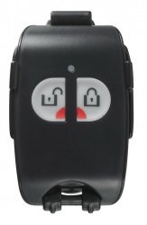 DSC Control Remoto de 2 Botones, Negro, para NEO/ NEO PRO 