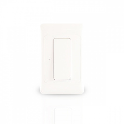 DuoSmart Interruptor de Luz Inteligente A40 para Escalera, 1 Botón, WiFi, Blanco 