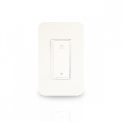 DuoSmart Interruptor de Luz Inteligente A50 con Atenuador, WiFi, Blanco 